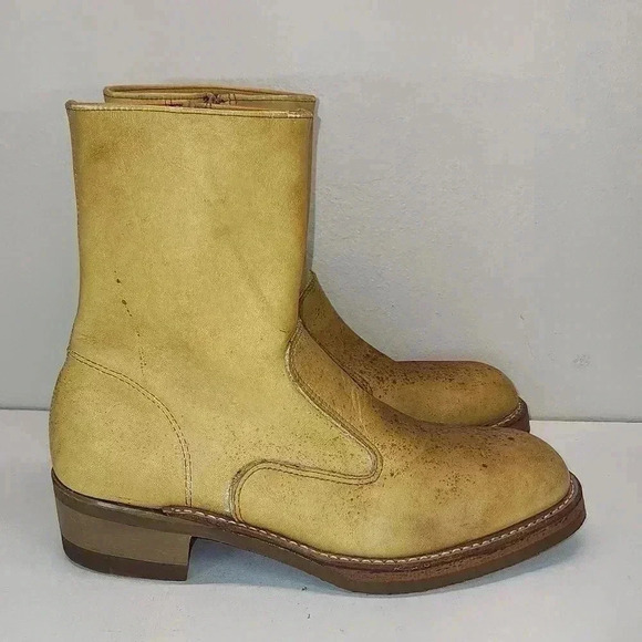Vintage 1970 [ iron Age ] UNION MADE SIZE 8.5 - Picture 3 of 13